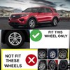 18 inch Wheel Skins compaitble with Ford Explorer 2020-2024; Set