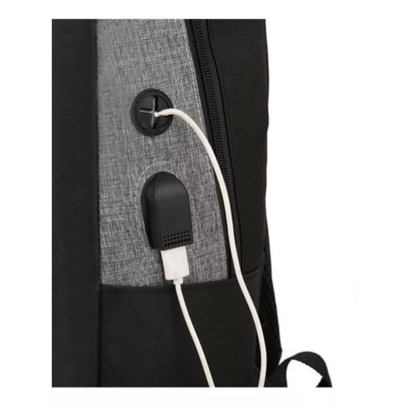 yuqing.fc Mochila Antirrobo Carga Usb Escolar Laptop Casual 3 Piezas