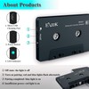 Elook Car Audio Receiver, Bluetooth Cassette Receiver Tape Aux Adapter