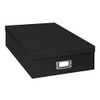 Pioneer Jumbo Scrapbook Storage Box, Black, 14.75 Inch x 13