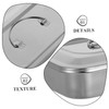 TOVINANNA Box with Lid Square Design for High Temperature Durable