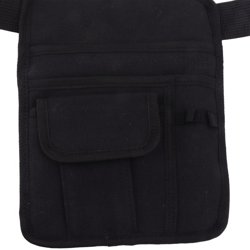 Restaurant Belt Bag Adjustable Portable Lightweight Canvas Waiter Waist Bag