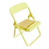 Unbranded Mini Folding Chair Cellular Holder in Yellow