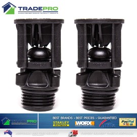 2x Wobble Tee Clever Gel Head Only Replacement BSP Sprinkler Water Efficient Top