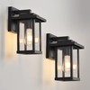 Outdoor Wall Light Fixtures, Modern Exterior Wall Mount Lanterns, Outside