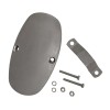AAOK 1945 style BOOT GUARD HEAT SHIELD for Harley Exhaust