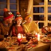 LUKBERA 6 Pcs Thanksgiving Turkey Trot Costume Set - 3
