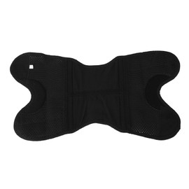 7611 Sports Kneepad Black Breathable Knee Compression Sleeve Adjustable Compression Knee Brace for Men Women L