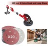 225mm Sander Disc 240 Grit 6 Holes, Hook and Loop