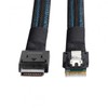 xiwai PCIe PCI Express SFF-8611 4i OcuLink to SFF-8654 Thin