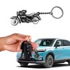 HQRNYP Metal Motorcycle Key Chain, Keychain Accessory, Motorcycle 3D Model