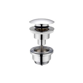 CORNAT T317421 Push Button Waste Brass 1 1/4