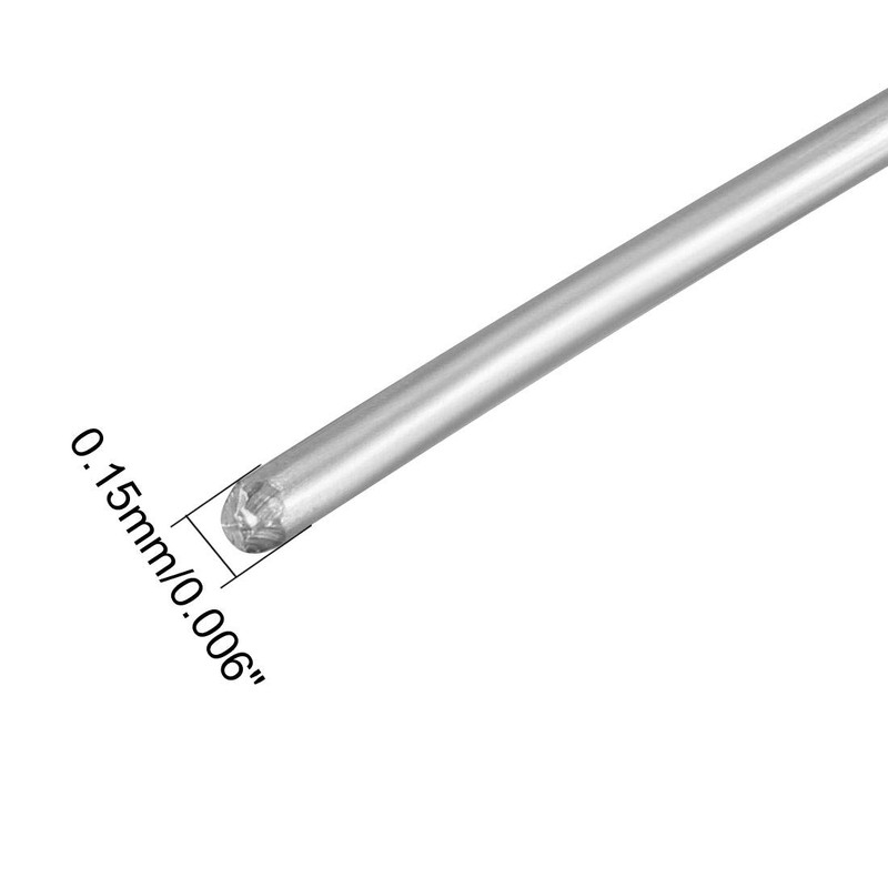 sourcing map 0.15 mm 34AWG Super Fine Heating Wire FeCrAl