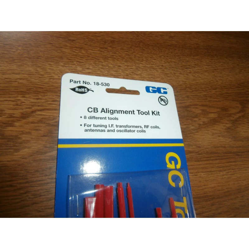 GC Electronics 18-530 CB TV Radio Alignment 8 Pc Tool