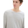 TOM TAILOR Denim Men's Basic Pullover with Crew Neck and