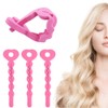 Foam Hair Rollers 18 Pieces Flexible Sponge Hair Rollers Overnight