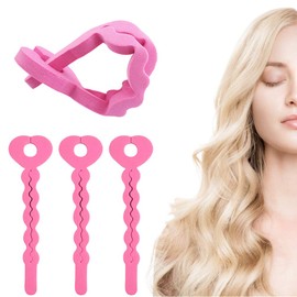 Foam Hair Rollers 18 Pieces Flexible Sponge Hair Rollers Overnight for DIY Hair, Women and Girls
