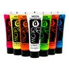 UV Glow Neon Face and Body Paint 10ml - Set