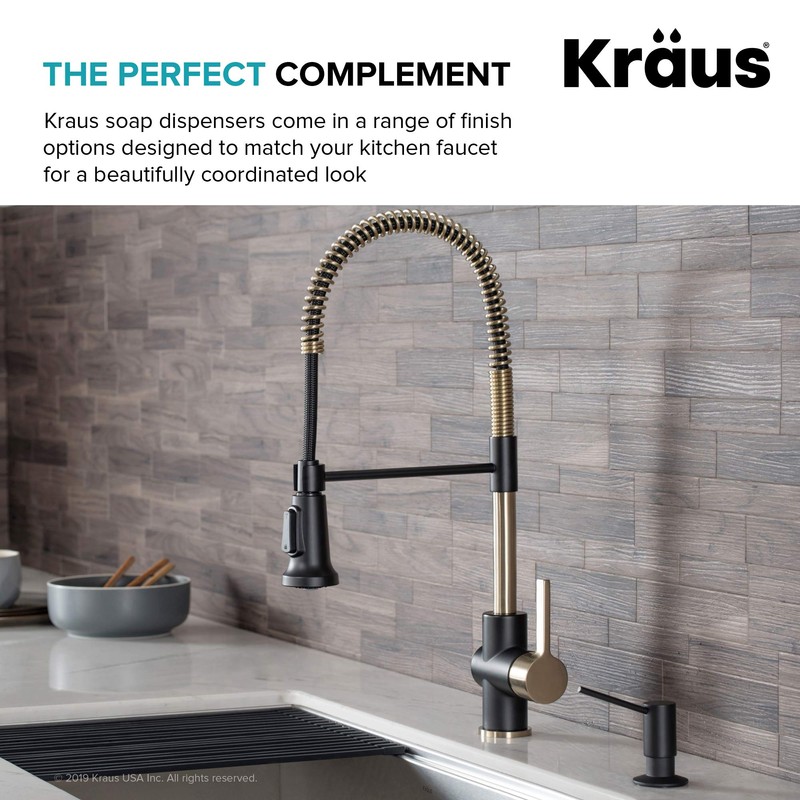 KRAUS Kitchen Soap and Lotion Dispenser in Chrome, KSD-41CH