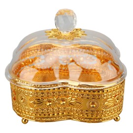 Cookie Jar, European Style Large Jar Sweet Jar with Compact Size for Jewelry
