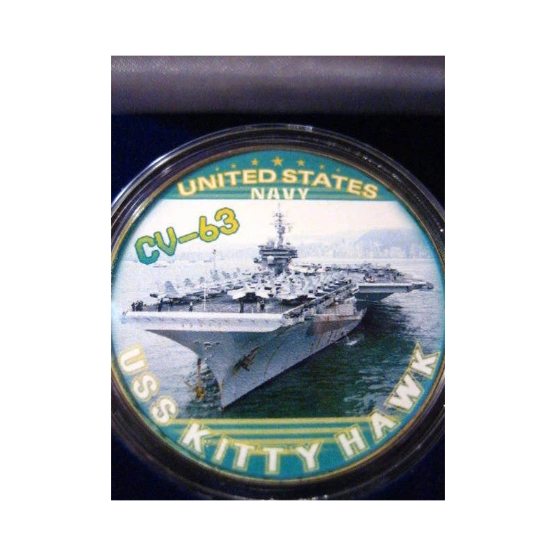 US NAVY - USS KITTY HAWK - CV-63 - Challenge