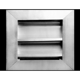 6"w X 6"h Aluminum Exterior Vent for Walls & Crawlspace - Waterproof & Rain Block - with Screen Mesh - HVAC Weather Grille [Outer Dimensions: 7.5"w X 7.5"h]