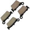 Celox Front Rear Brake Pads for Yamaha YZ250F Competition 2008-2017