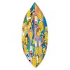 The Simpsons Springfield Characters Print Throw Pillow