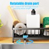 Fulasun Kitchen Sponge Holder with Compartment Stainless Steel Kitchen Sink