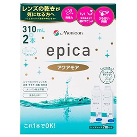 メニコン エピカコールド アクアモア ソフト用 310ml 2本 (コンタクトケア用品)