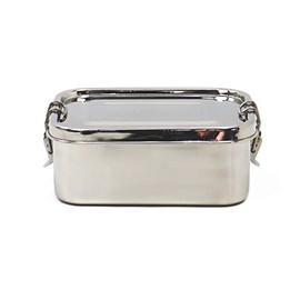 Küchenprofi Classic 1002012800 Stainless Steel Lunch Box, 17.5 x 13 x 6.5 cm