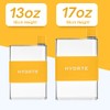 Hydrte | The Slim Water Bottle | Leakproof Flat Water