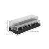 iplusmile 1set Way Automotive Fuse Block Boat Fuse Holder Compact