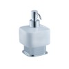 Fresca Bath FAC1361 Solido Free Standing Lotion Dispenser, Chrome