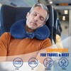SAIREIDER Neck Pillows for Travel-Head Neck Support Travel Pillow for