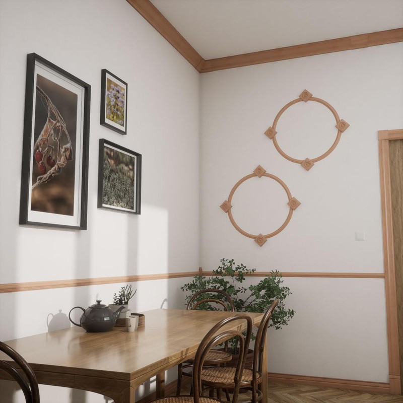 3 3/4" W x 3 3/4" H x 7/8" P