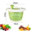 Salad Spinner Salad Washer and Spinner-5 Litre, Lettuce Spinner with