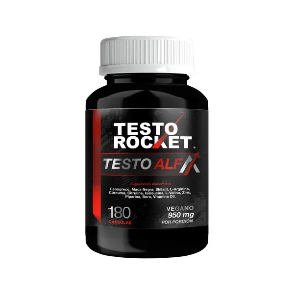 Testo Alfa Vitaminas Para Hombres Precursor Testosterona 12 Ingredientes Potenciados