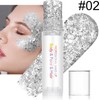 Stick De Purpurina Para El Rostro Gel Reluciente De Colores