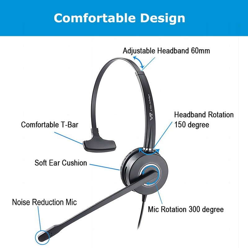 overol Plantronic-QD - Auriculares con micrófono - para cables con
