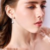 Teardrop Earrings for Women 925 Sterling Silver Shiny Simple Water