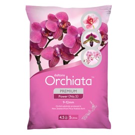 Orchiata Orchid Bark | 100% Pure New Zealand Pinus Radiata | Power 3/8' to 1/2" Organic Potting Bark for Aeration and Longevity