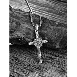KATHLU Confirmation Gifts for Women Men 925 Sterling Silver Confirmed in Christ Confirmation Necklace Gifts for Confirmation, Confirmation Sponsor Gifts