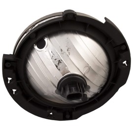 HEADLIGHTSDEPOT Chrome Housing Halogen Headlight Compatible with Jeep Wrangler 2007-2018 Includes Right Passenger Side Headlamp