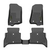 Floor Mats TPE Cargo Liners Compatible with Jeep Wrangler Unlimited