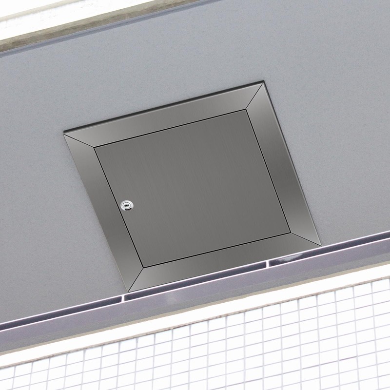 Frienda 8 x 8 Inch Stainless Steel Metal Universal Access