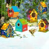 6Pcs Birdhouse Kit for Kids, Craft Kits for Kids to