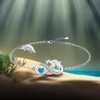 Fenthring Dolphin Anklet Dolphin Ankle Bracelets for Women Summer Beach