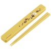 Skater ABC3AG-A Silver Ion Ag+ Antibacterial Moomin Chopsticks and Case