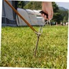 Mobestech Camping Tent Ground Nail Puller Tent Stake Peg Remover